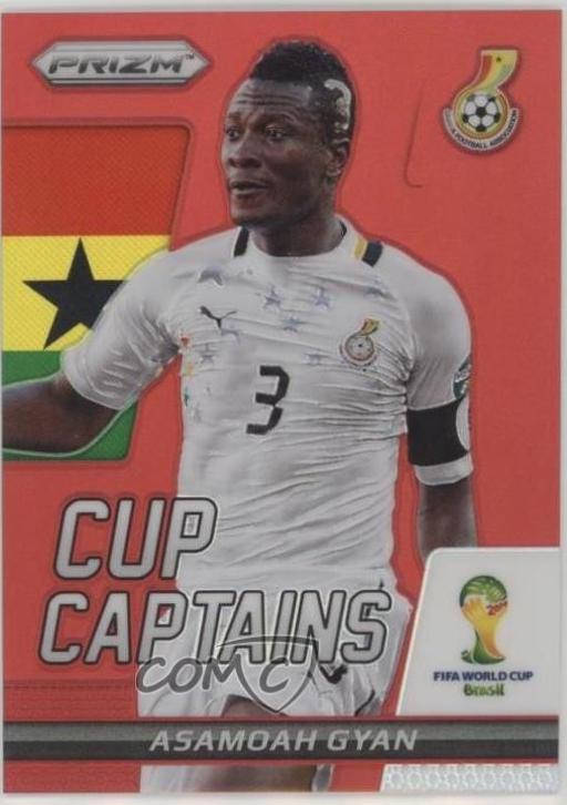 Asamoah Gyan [Red Prizm] #2