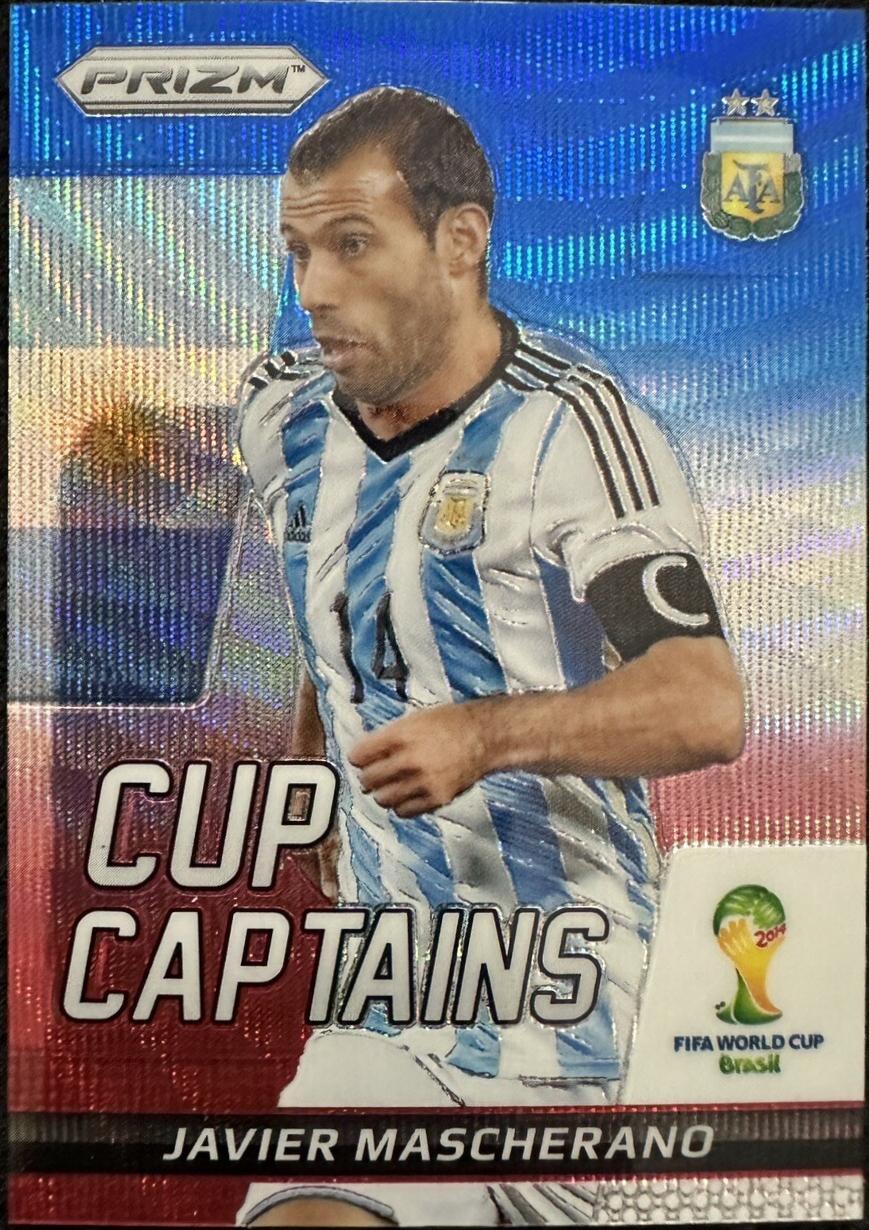 Javier Mascherano [Blue Prizm] #16