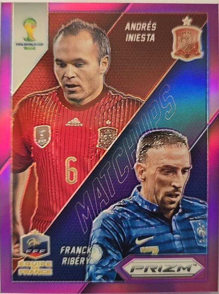 Andres Iniesta / Arjen Robben [Purple Prizm] #4