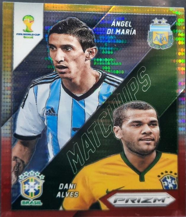 Angel Di Maria / Dani Alves [Yellow & Red Pulsar] #28