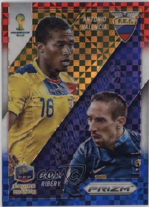 Antonio Valencia / Franck Ribery [Red White Blue Power Plaid] #11