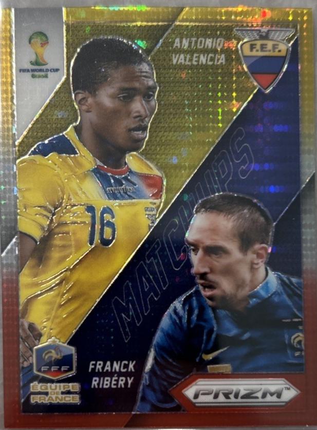 Antonio Valencia / Franck Ribery [Yellow & Red Pulsar] #11