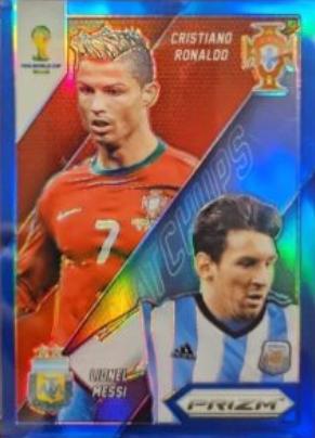 Cristiano Ronaldo / Lionel Messi [Blue Prizm] #19