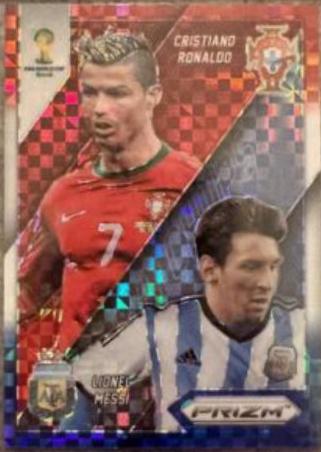 Cristiano Ronaldo / Lionel Messi [Red White Blue Power Plaid] #19