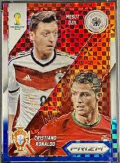 Cristiano Ronaldo / Mesut Ozil [Red White Blue Power Plaid] #15