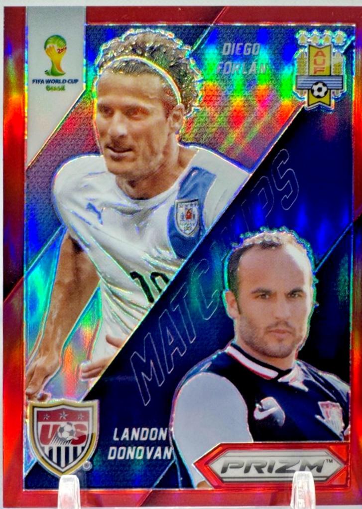 Diego Forlan / Landon Donovan [Red Prizm] #26