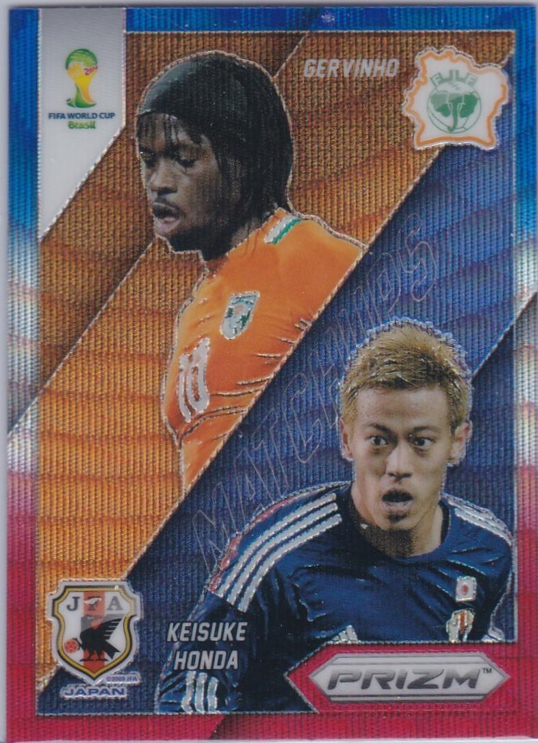 Gervinho / Keisuke Honda [Blue Prizm] #6