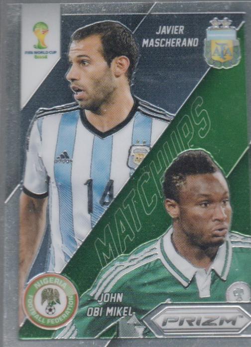 Javier Mascherano / John Obi Mikel #13