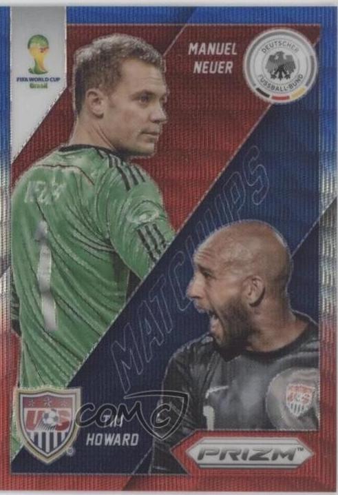 Manuel Neuer / Tim Howard [Blue & Red Wave] #16