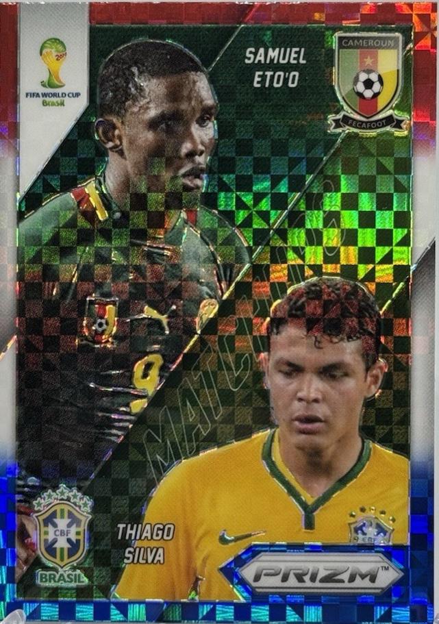 Samuel Eto'o / Thiago Silva [Yellow & Red Pulsar] #1