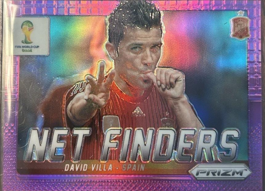 David Villa [Purple Prizm] #22