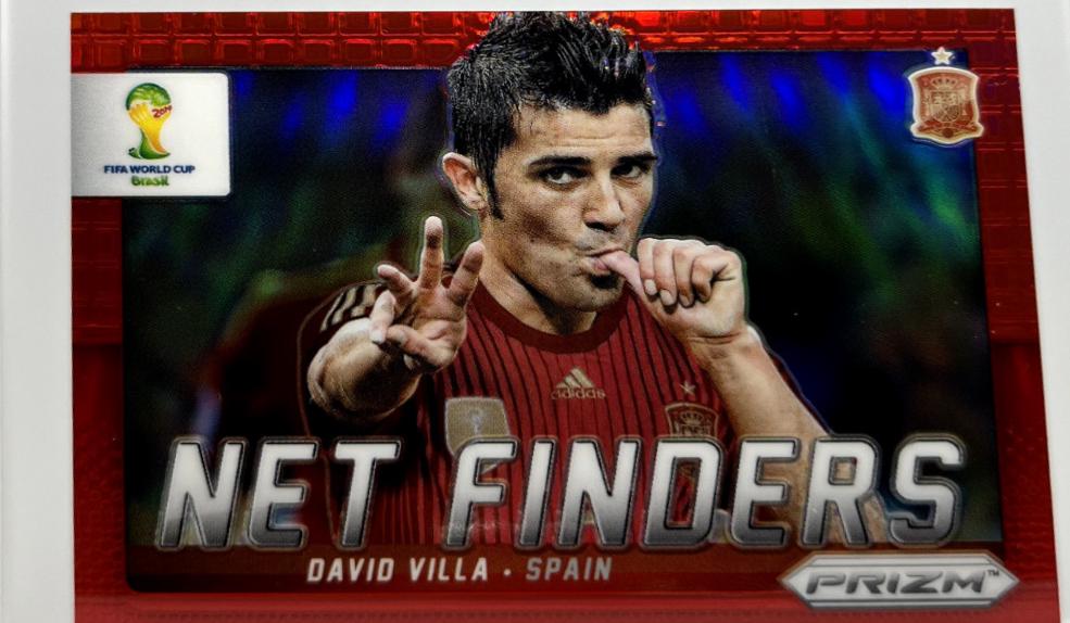 David Villa [Red Prizm] #22