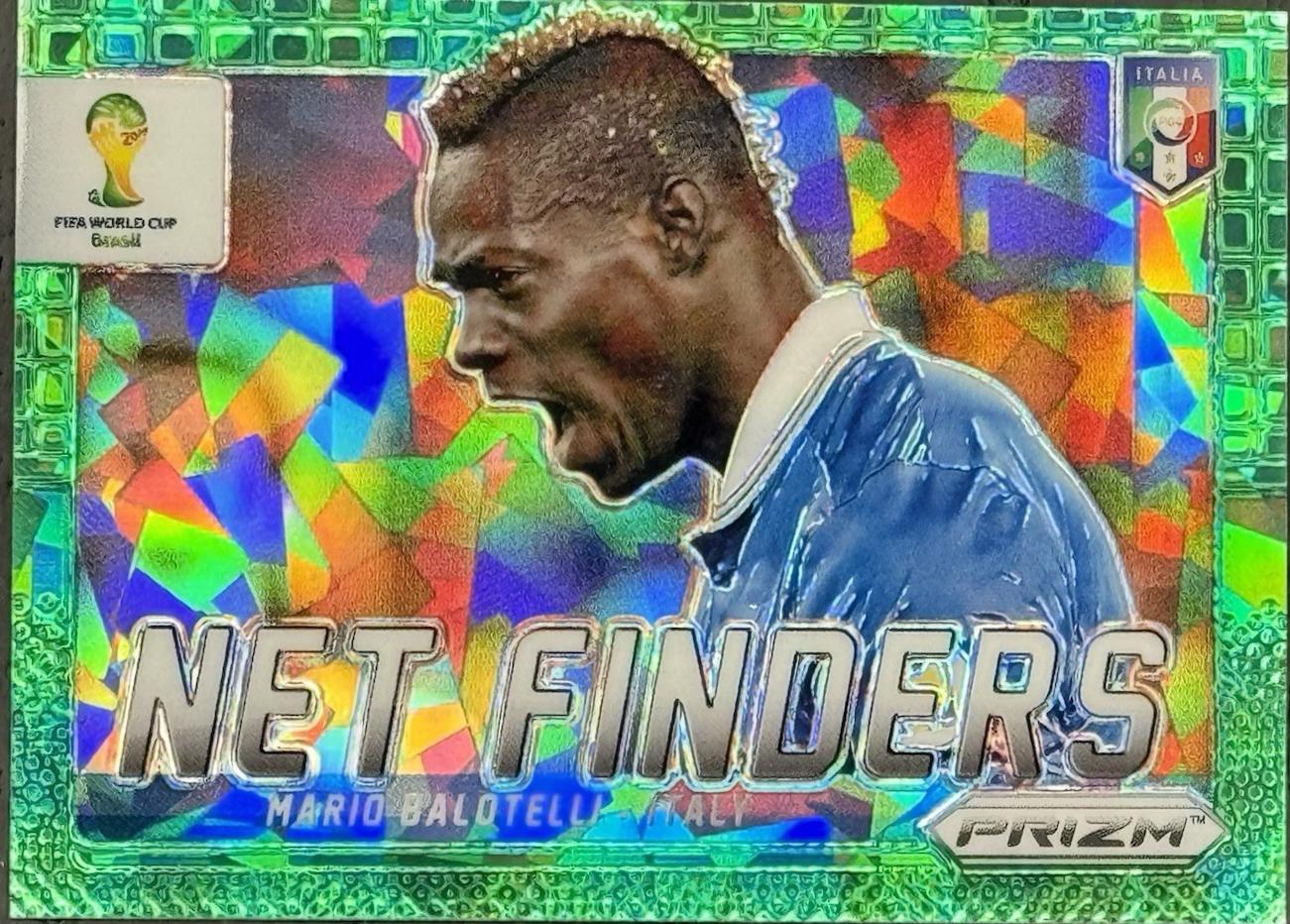 Mario Balotelli [Green Crystal Prizm] #17