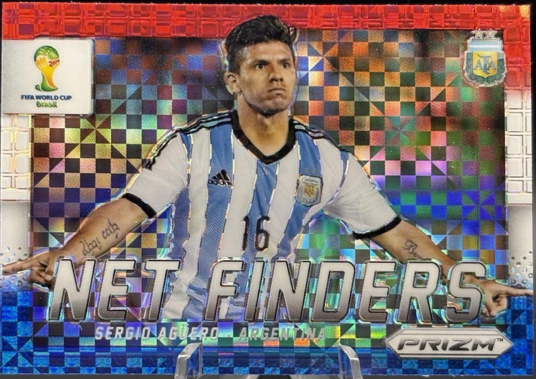 Sergio Aguero [Red White Blue Power Plaid] #3