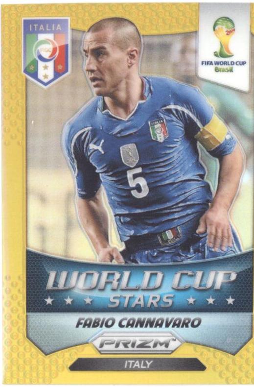 Fabio Cannavaro [Gold Prizm] #48