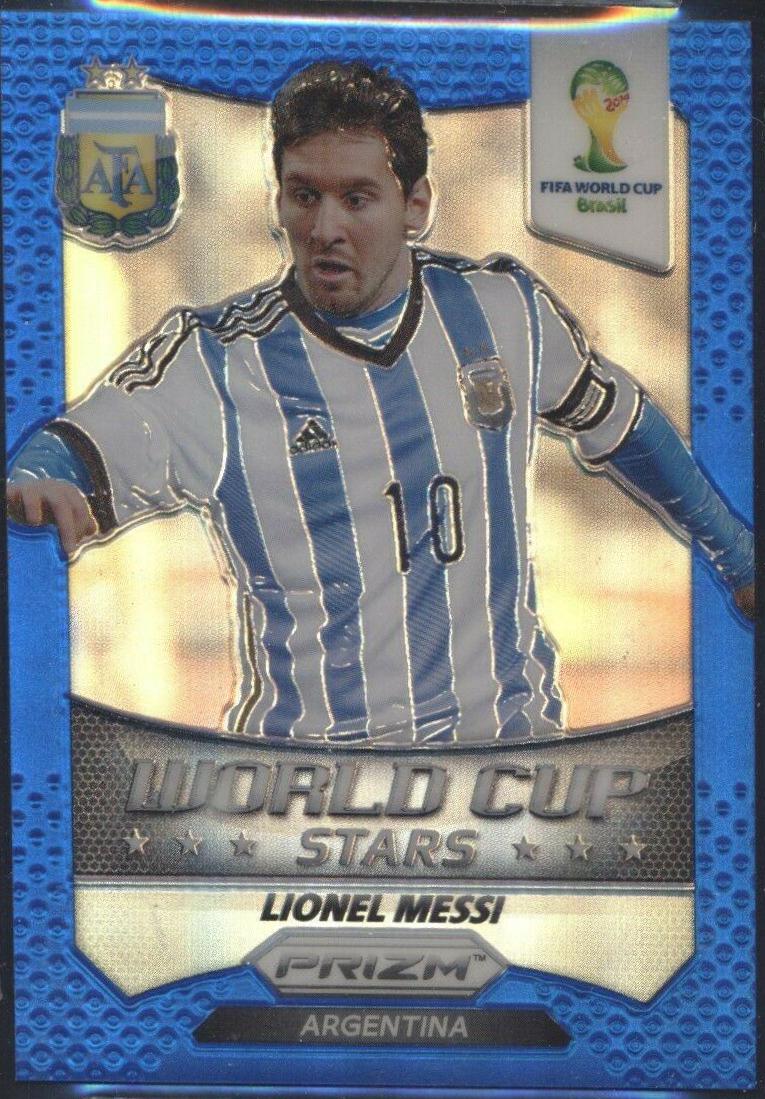 Lionel Messi [Blue Prizm] #1