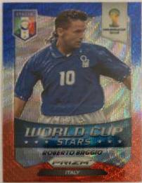 Roberto Baggio [Blue & Red Wave Prizm] #44