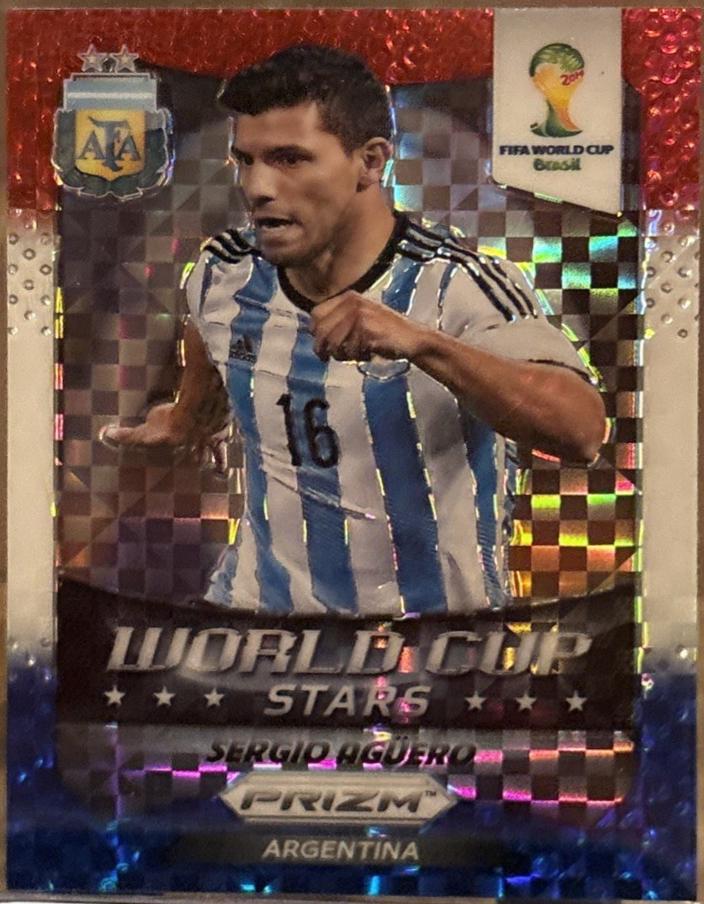 Sergio Aguero [Red White Blue Power Plaid] #2