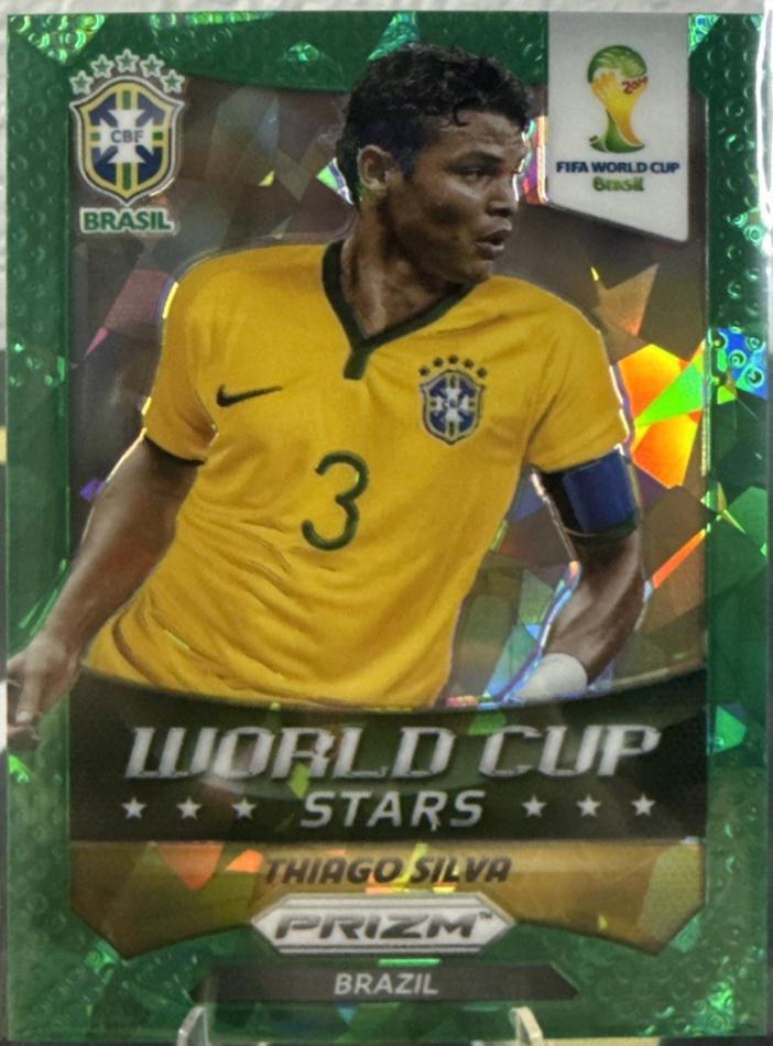 Thiago Silva [Green Crystal Prizm] #8