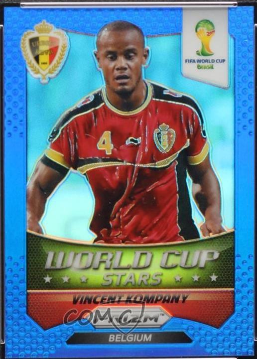 Vincent Kompany [Blue Prizm] #4