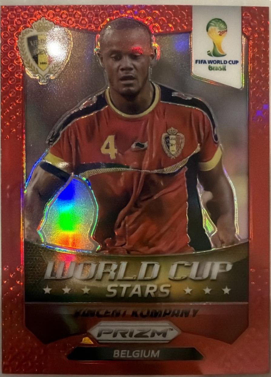 Vincent Kompany [Red Prizm] #4