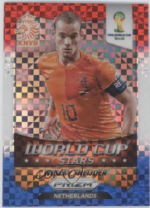 Wesley Sneijder [Red White Blue Power Plaid] #22