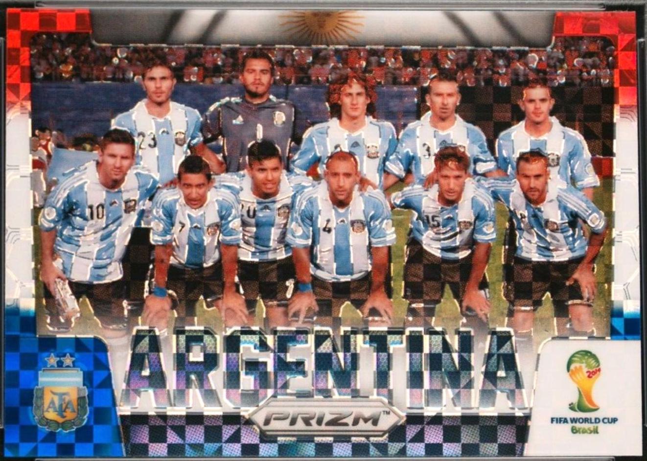 Argentina [Red White Blue Power Plaid] #2