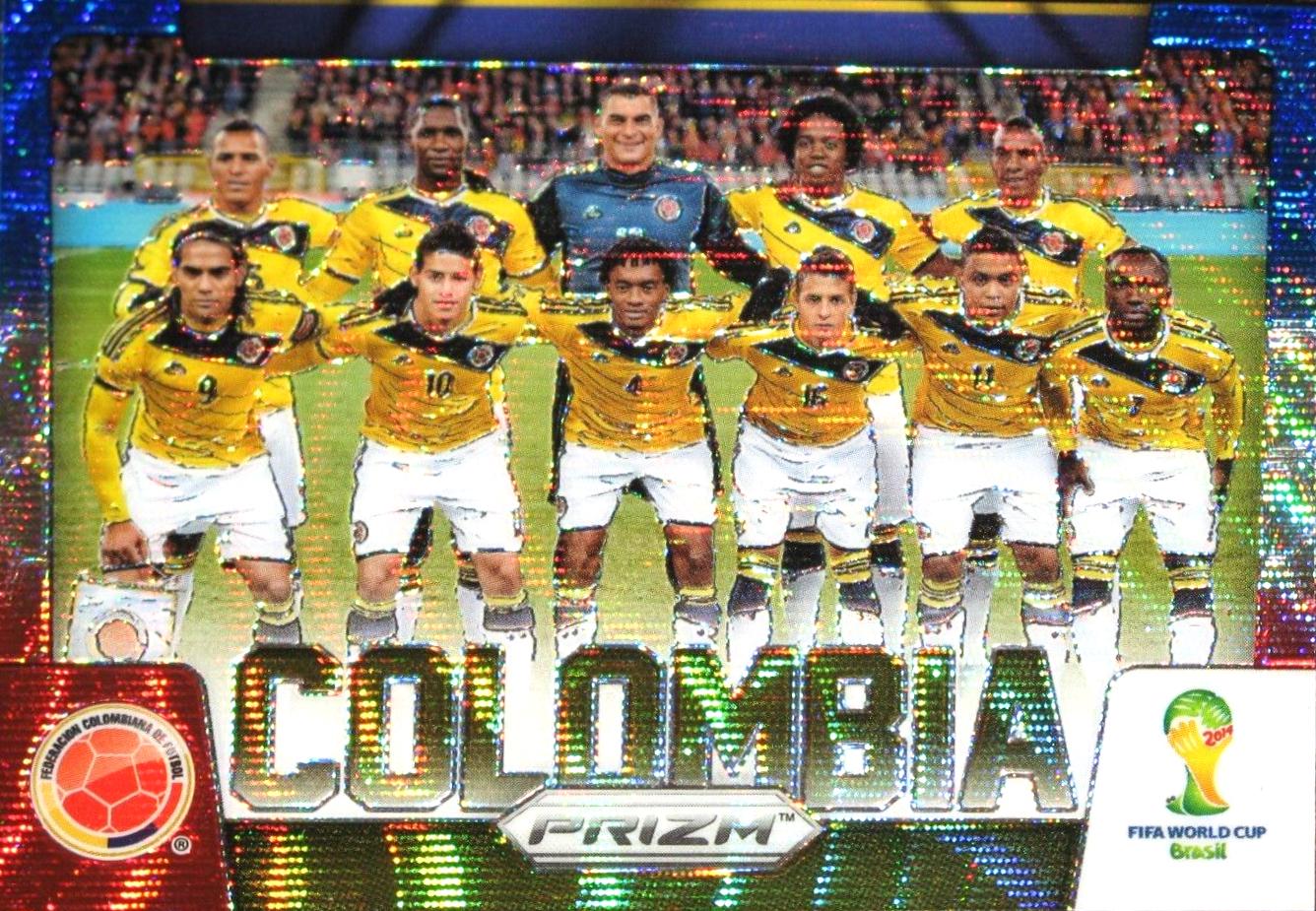 Colombia [Blue & Red Wave] #9
