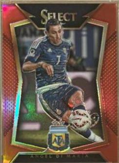 Angel DI Maria [Blue Jersey Red Prizm] #63