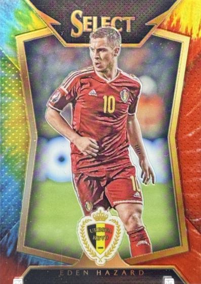 Eden Hazard [Red Jersey Tie Dye Prizm] #84