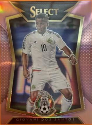 Giovani Dos Santos [White Jersey Pink Prizm] #88