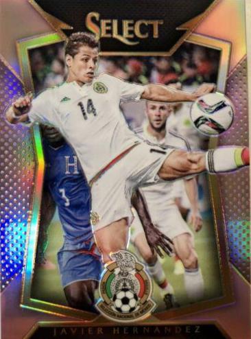 Javier Hernandez [White Jersey Pink Prizm] #90