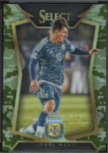 Lionel Messi [Dark Blue Jersey Blue Prizm] #65