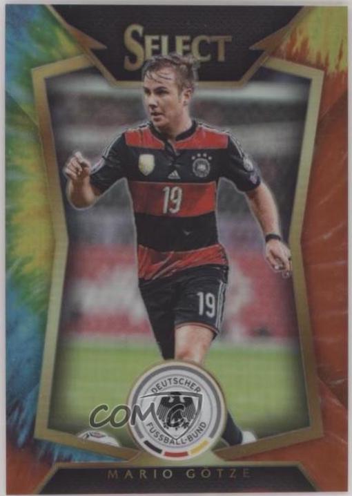 Mario Gotze [White Jersey Tie Dye Prizm] #37