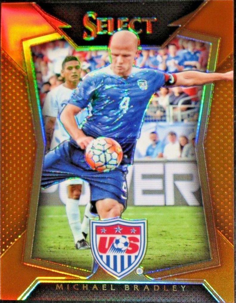 Michael Bradley [White Jersey Orange Prizm] #18