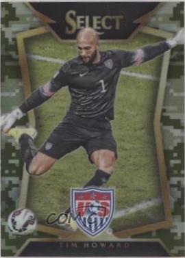 Tim Howard [With Ball Camo Prizm] #20