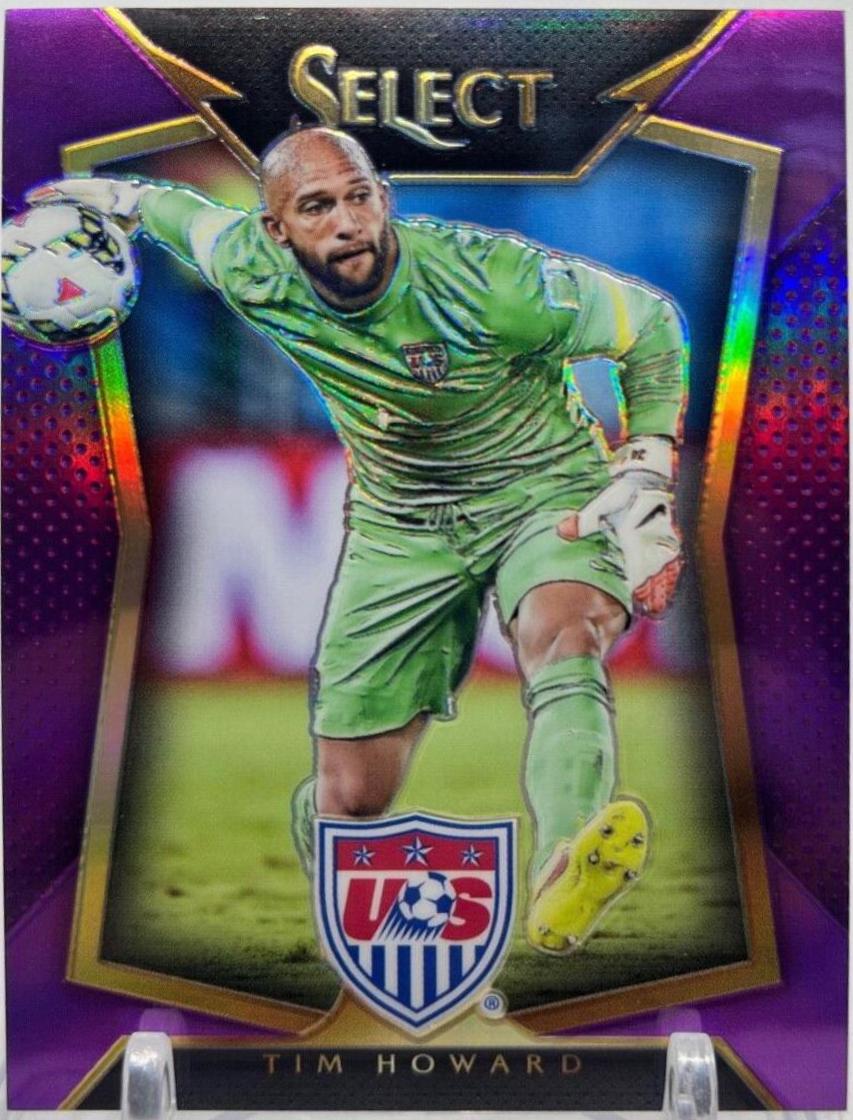 Tim Howard [With Ball Purple Prizm] #20