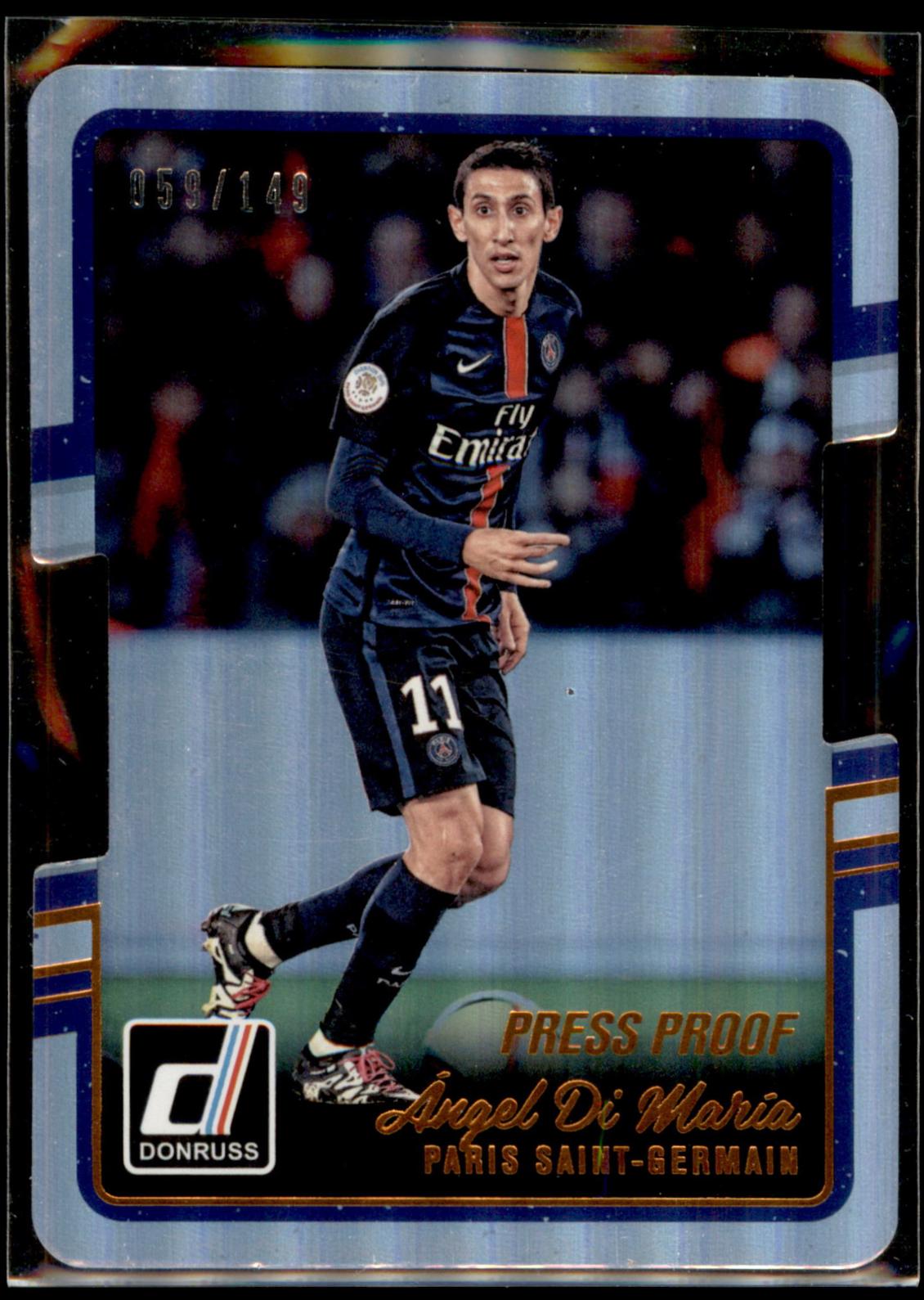 Angel Di Maria [Press Proof Die Cut] #124