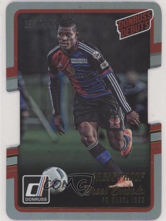 Breel Embolo [Press Proof Die Cut] #212