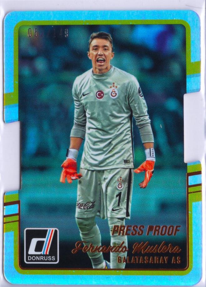 Fernando Muslera [Press Proof Die Cut] #95
