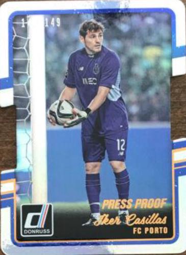 Iker Casillas [Press Proof Die Cut] #79