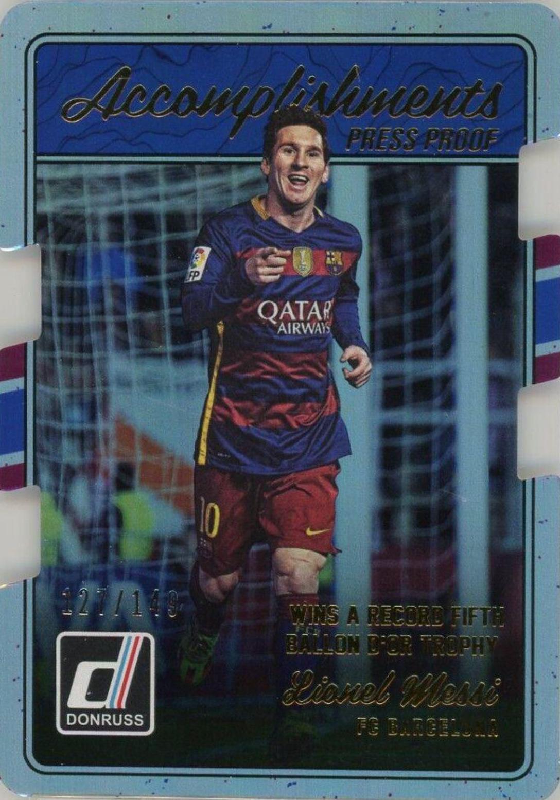 Lionel Messi [Press Proof Die Cut] #29