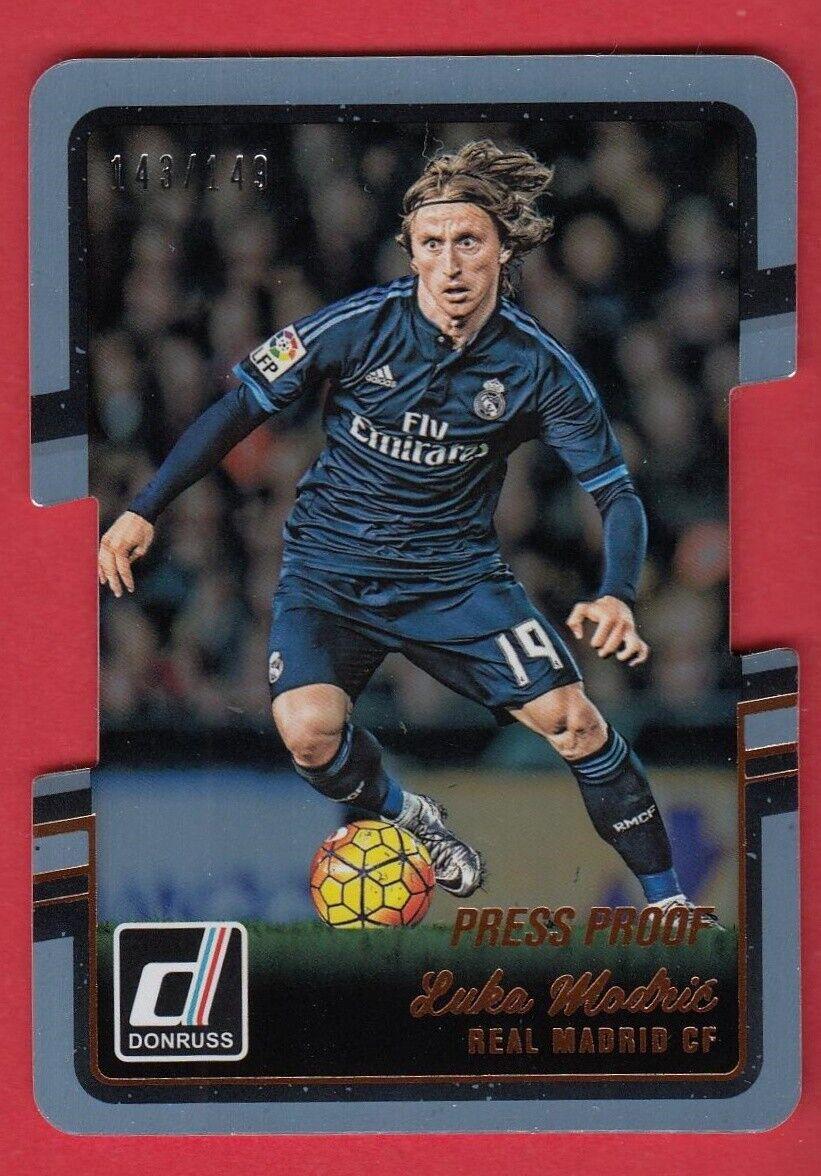 Luka Modric [Press Proof Die Cut] #143