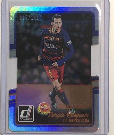 Sergio Busquets [Press Proof Die Cut] #32
