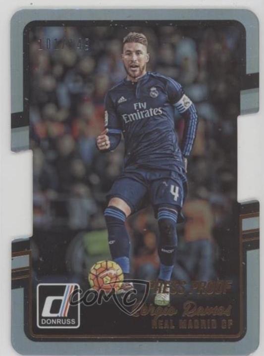 Sergio Ramos [Press Proof Die Cut] #146