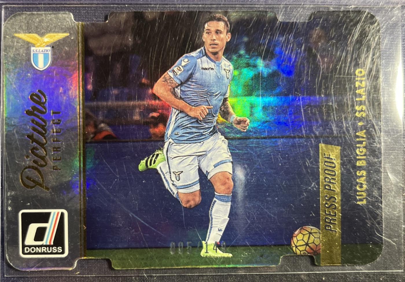 Lucas Biglia [Press Proof Die Cut] #47
