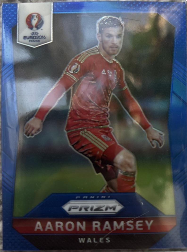 Aaron Ramsey [Blue Prizm] #119