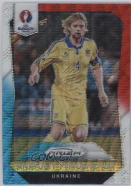 Anatoliy Tymoshchuk [Red & Light Blue Prizm] #217