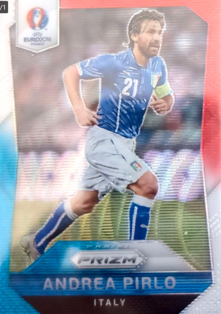 Andrea Pirlo [Red & Light Blue Prizm] #86