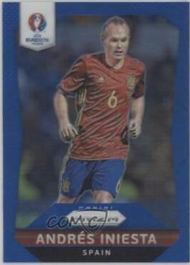 Andres Iniesta [Blue Prizm] #33